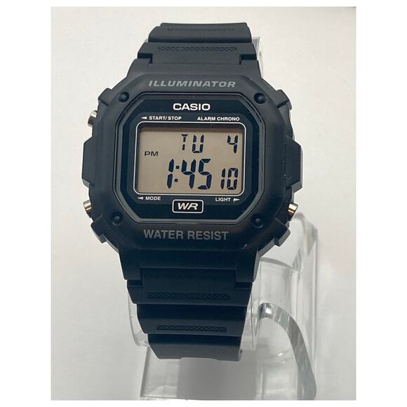 Casio F-108WH Illuminator Mens Digital Multifunction Watch 42mm Adjustable Band - Picture 5 of 7